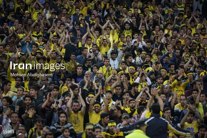 Esteghlal VS Sepahan football match at Iran Pro League