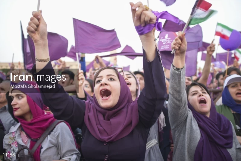Campaign Rally in Support of Hassan Rouhani
