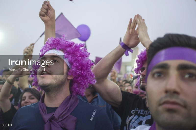 Campaign Rally in Support of Hassan Rouhani