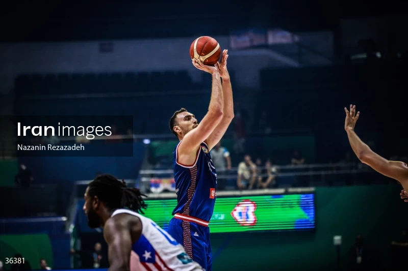 FIBA Basketball World Cup 2023 - Serbia VS Puerto Rico