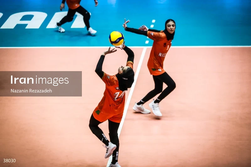 Mehrsun VS Sanat Mes Rafsanjan - Iranian women's volleyball premier league