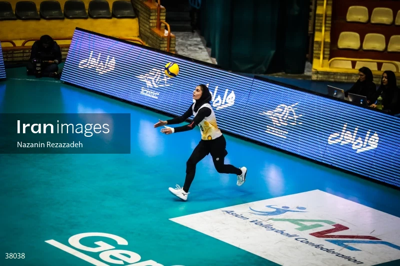 Mehrsun VS Sanat Mes Rafsanjan - Iranian women's volleyball premier league