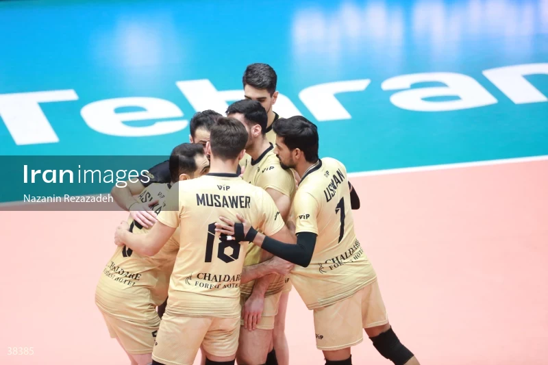Hoorsun VS Saipa - Iranian men's volleyball premier league
