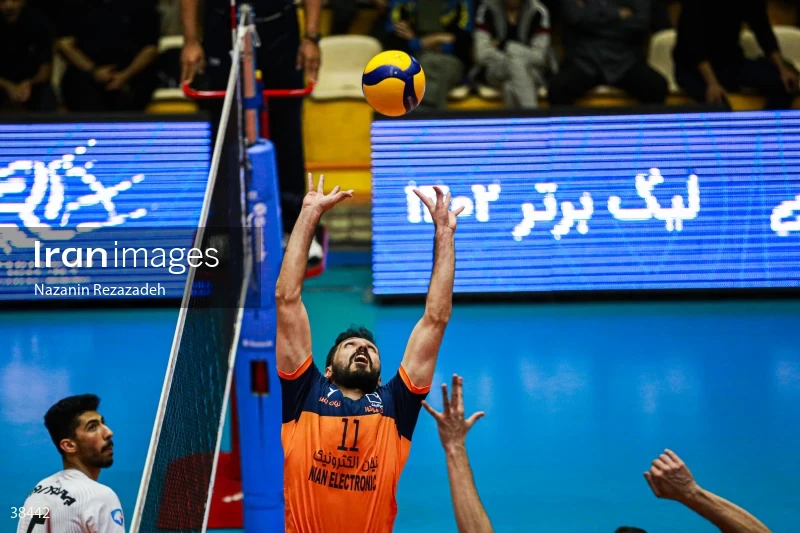 Paykan VS Nian Electronic - Iranian men's volleyball premier league