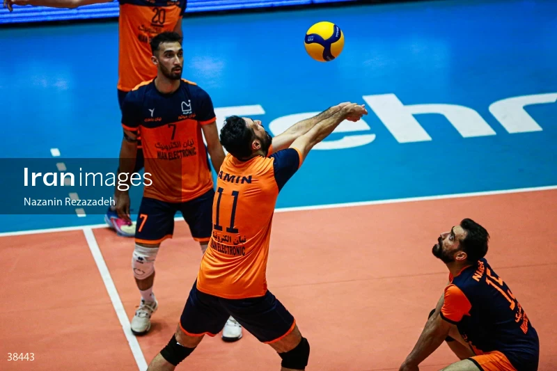 Paykan VS Nian Electronic - Iranian men's volleyball premier league