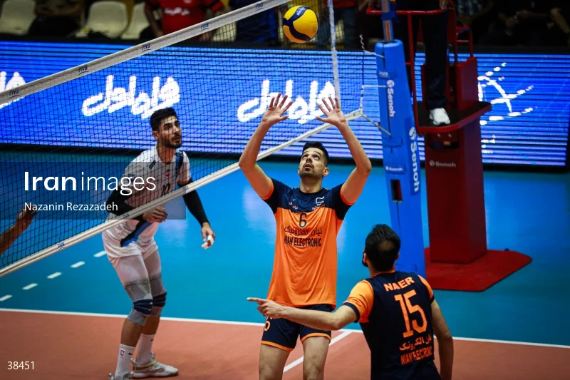 Paykan VS Nian Electronic - Iranian men's volleyball premier league