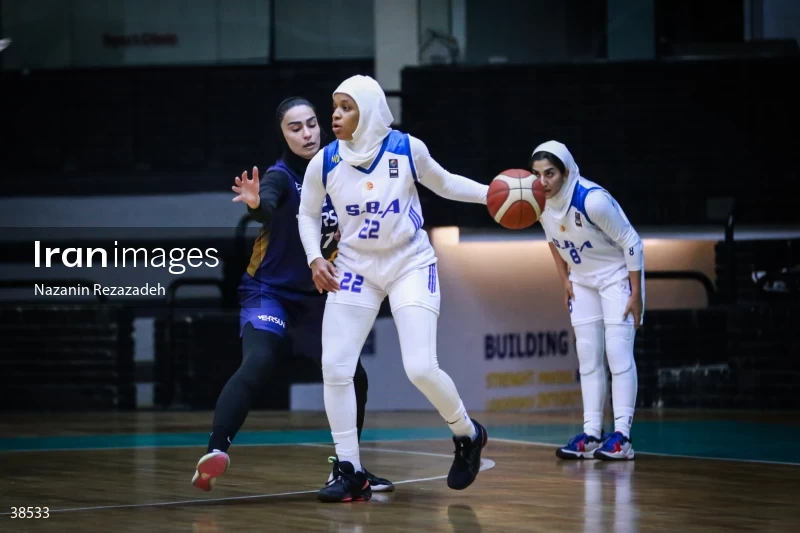 Mehrsun Vs SBA - Iranian women's Basketball premier league