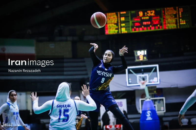 Mehrsun Vs SBA - Iranian women's Basketball premier league
