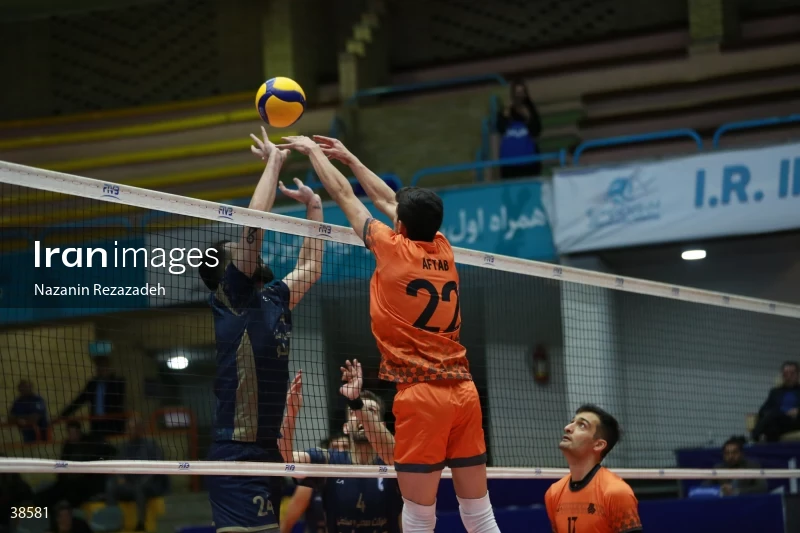 Saipa VS Chadormalu - Iranian men's volleyball premier league