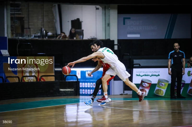Averta Sari Vs Tabiat- Iranian men's Basketball premier league