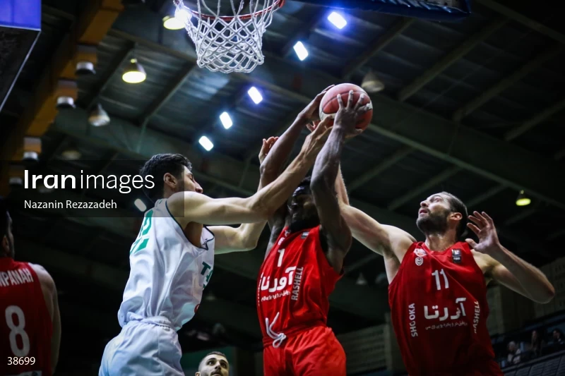 Averta Sari Vs Tabiat- Iranian men's Basketball premier league