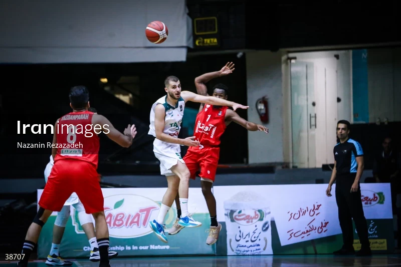 Averta Sari Vs Tabiat- Iranian men's Basketball premier league