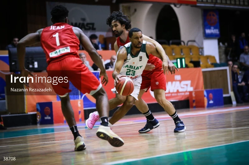 Averta Sari Vs Tabiat- Iranian men's Basketball premier league