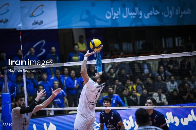 Paykan VS Shahrdari Gonbad - Iranian men's volleyball premier league