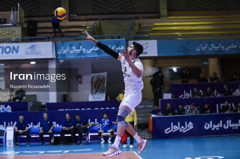 Paykan VS Shahrdari Gonbad - Iranian men's volleyball premier league