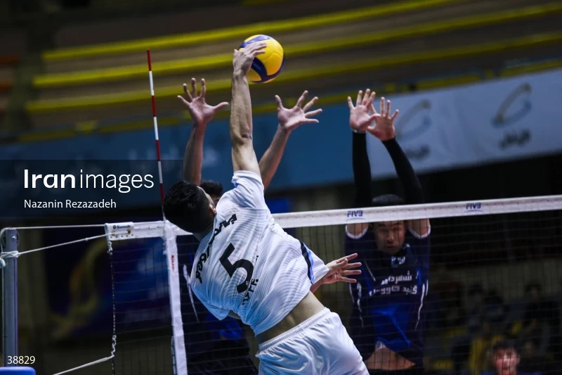 Paykan VS Shahrdari Gonbad - Iranian men's volleyball premier league