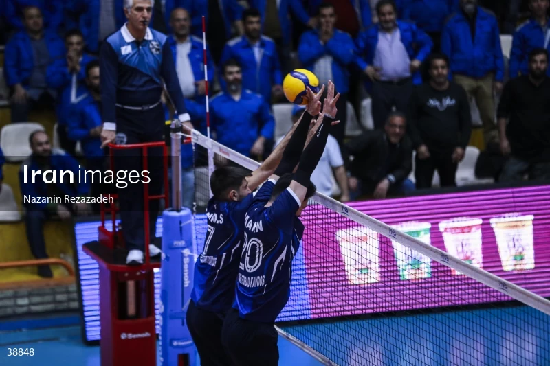 Paykan VS Shahrdari Gonbad - Iranian men's volleyball premier league