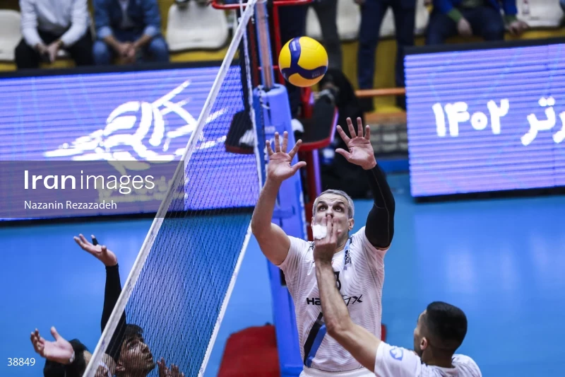 Paykan VS Shahrdari Gonbad - Iranian men's volleyball premier league