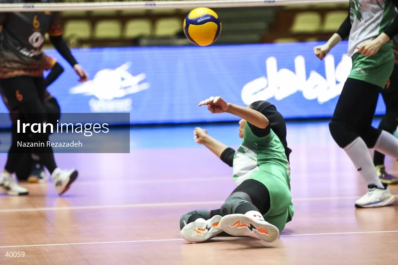 Saipa Tehran Vs. Zob Ahan Isfahan - Women's Volleyball Premier League.