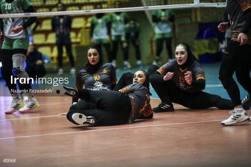 Saipa Tehran Vs. Zob Ahan Isfahan - Women's Volleyball Premier League.