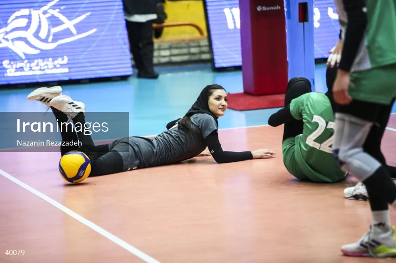 Saipa Tehran Vs. Zob Ahan Isfahan - Women's Volleyball Premier League.