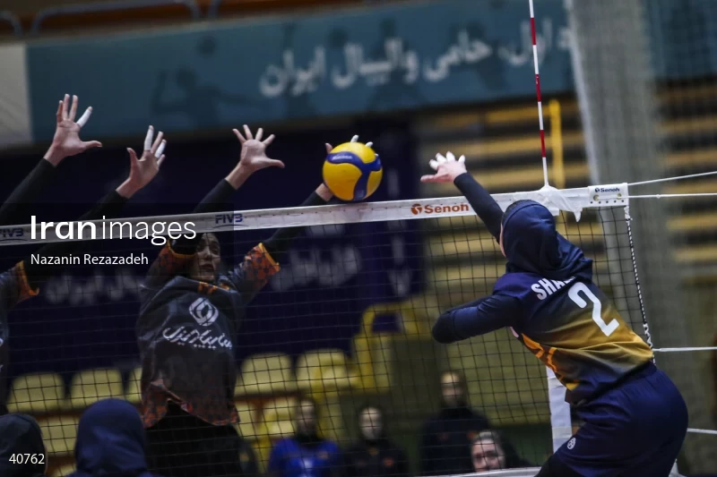Mehrsan Tehran VC and Saipa Tehran VC - Women's Volleyball Premier League Final