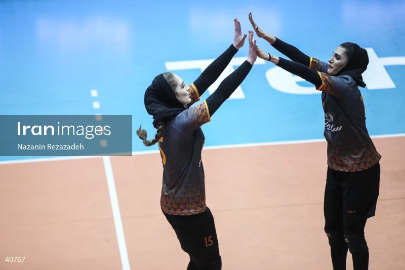 Mehrsan Tehran VC and Saipa Tehran VC - Women's Volleyball Premier League Final