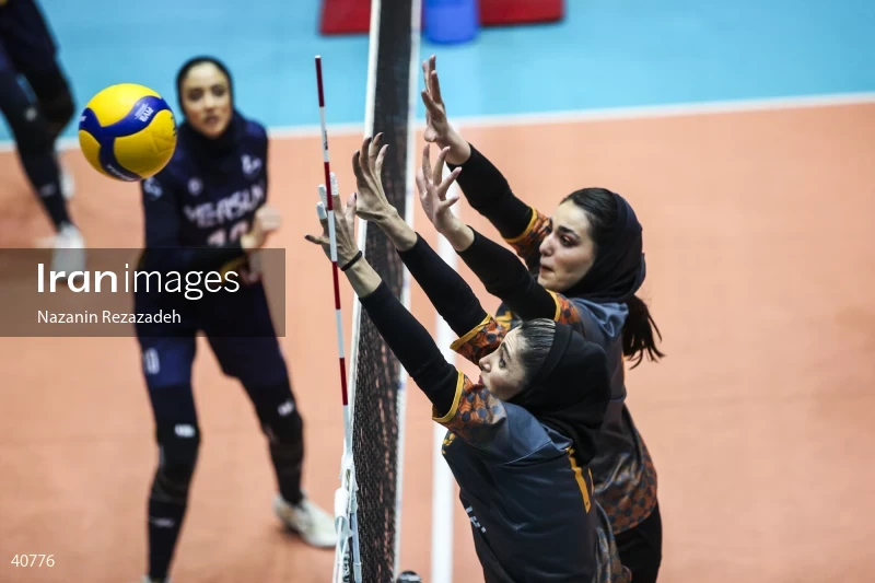 Mehrsan Tehran VC and Saipa Tehran VC - Women's Volleyball Premier League Final