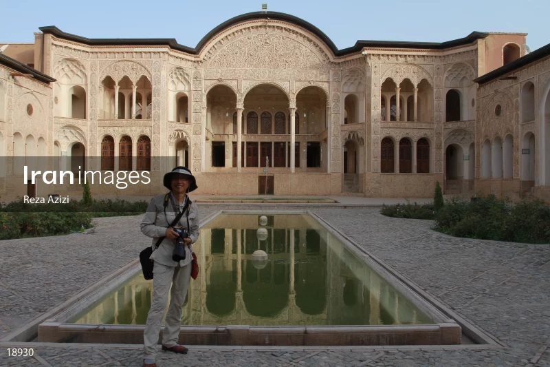 Foreign tourists in Iran