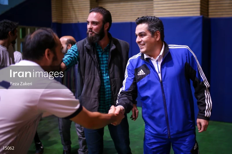 Iranian Photographers Football Team Training Session