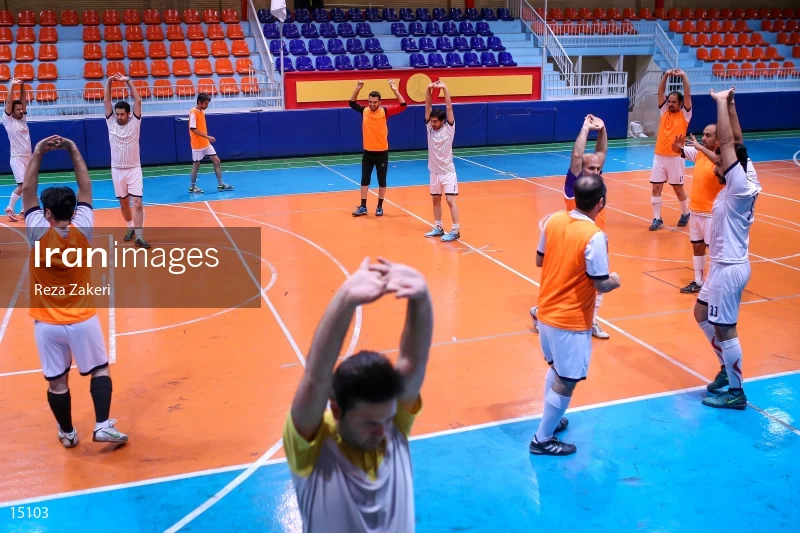 Iranian Photographers Football Team Training Session