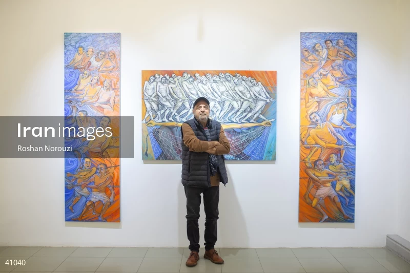 Siroos Moghaddam Painting Exhibition