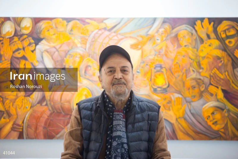 Siroos Moghaddam Painting Exhibition