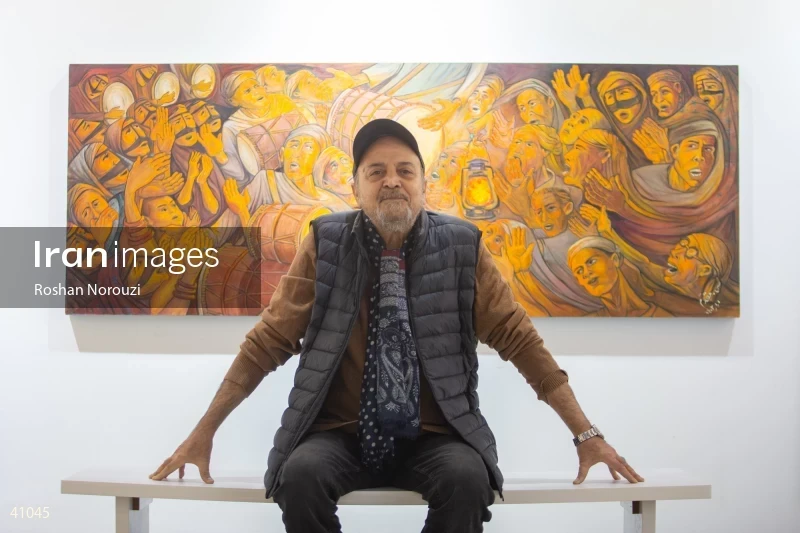 Siroos Moghaddam Painting Exhibition