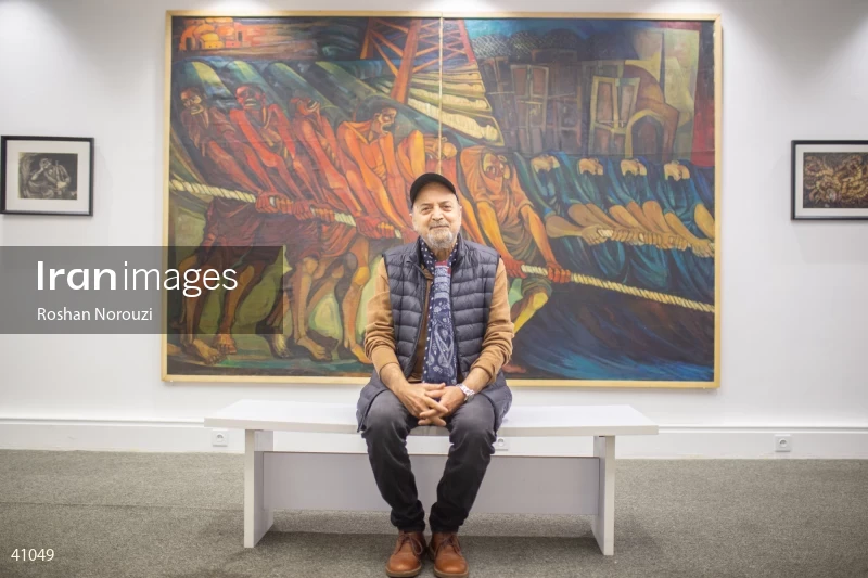 Siroos Moghaddam Painting Exhibition