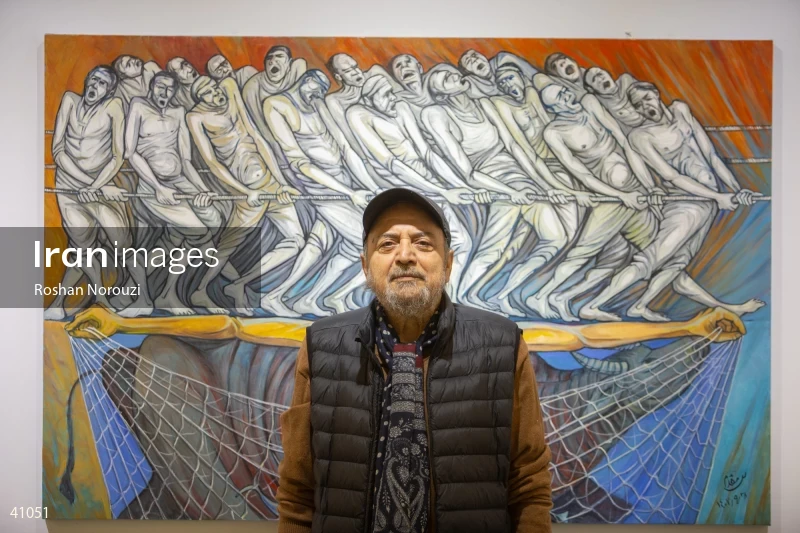 Siroos Moghaddam Painting Exhibition