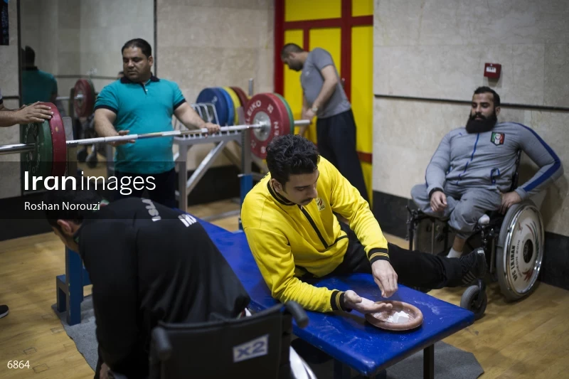 Iran's Para Weightlifting Team Trainings