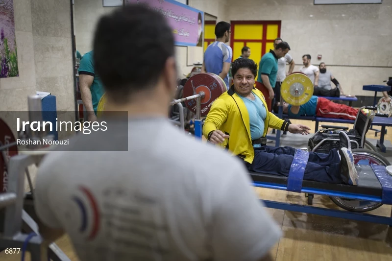 Iran's Para Weightlifting Team Trainings