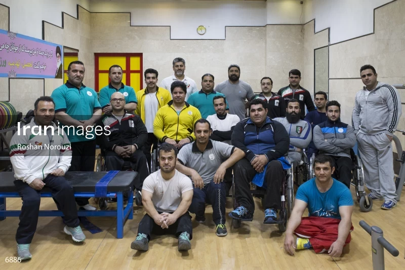 Iran's Para Weightlifting Team Trainings