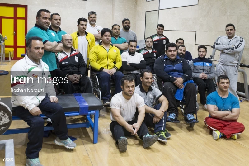 Iran's Para Weightlifting Team Trainings