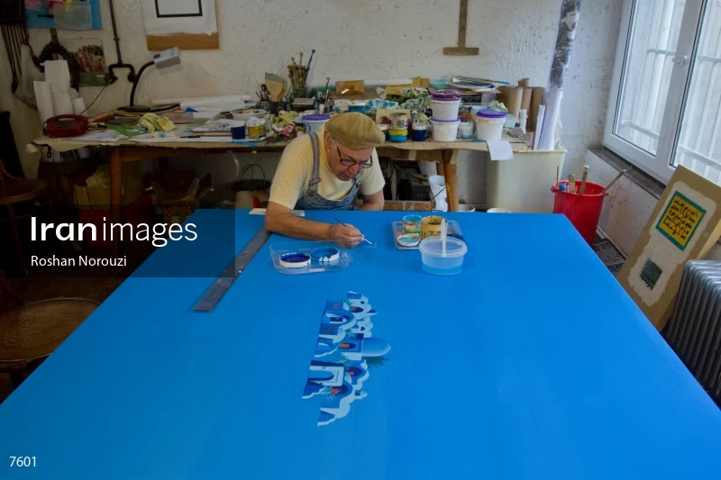 Parviz Kalantari, Iranian Painter, dies at 85