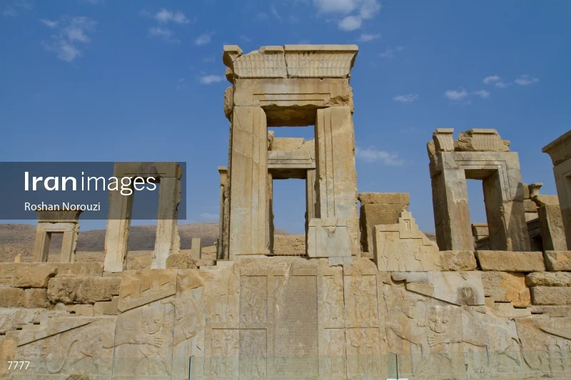 Ruins of the Tachara at Persepolis