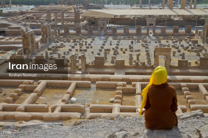iranian woman watches Persepolis