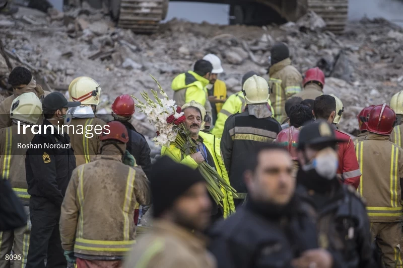 Tehran's Iconic Plasco Building Collapses After Fire