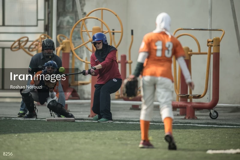 Women softball freindly match between Teyf and Azarakhsh