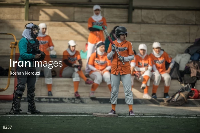 Women softball freindly match between Teyf and Azarakhsh