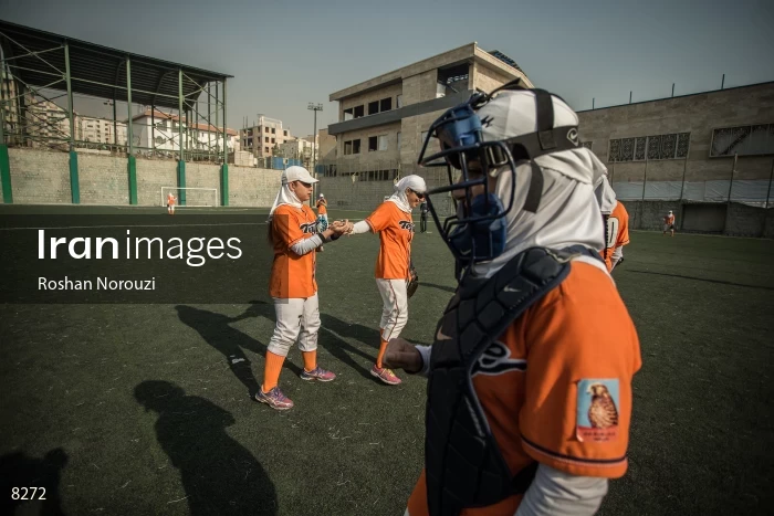 Women softball freindly match between Teyf and Azarakhsh