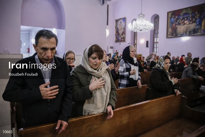 New Year's Mass in Tehran