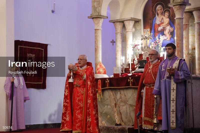 Christmas Mass in Sarkis Cathedral