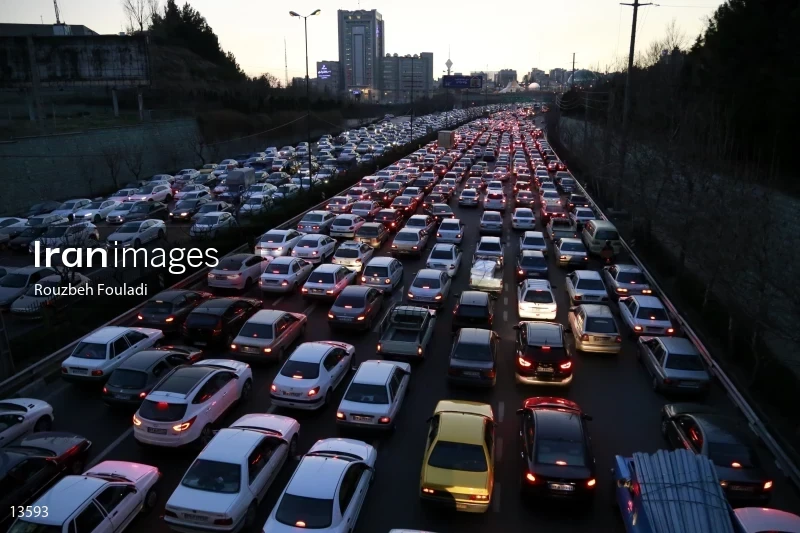 Tehran Traffic Jams